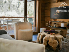 Appartement ski-in ski-out cosy avec BBQ, WiFi et garage Le Grand-Bornand - FR-1-391-187